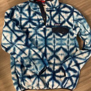 Patagonia Synchilla Snap-T Fleece Pullover Blue Size M